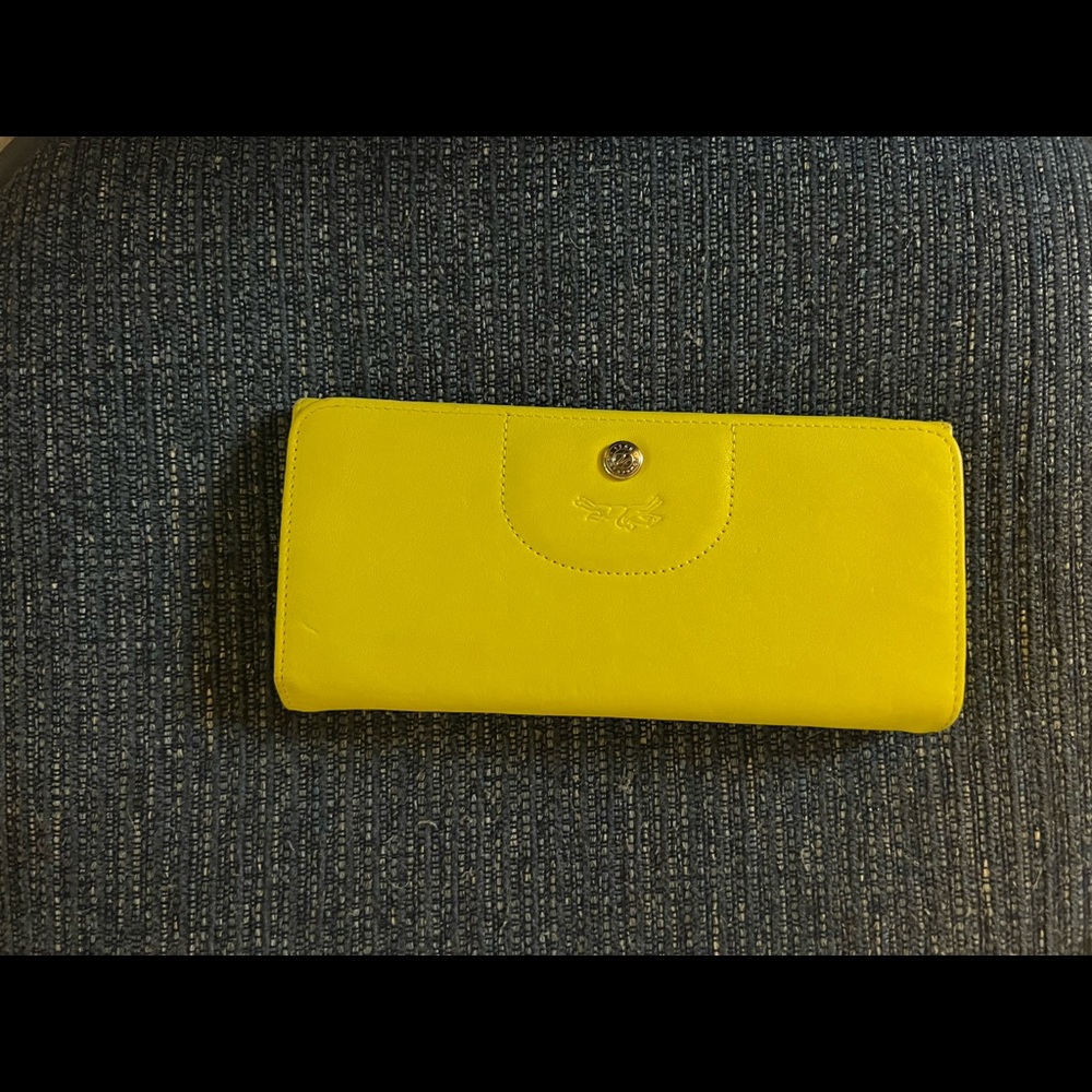 Longchamp Continental Snap Wallet